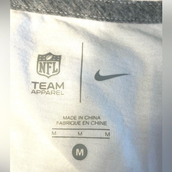 Nike x NFL NY Giants V-Neck Tee M - Picture 5 of 6